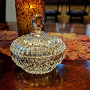 Vintage Crystal Dish